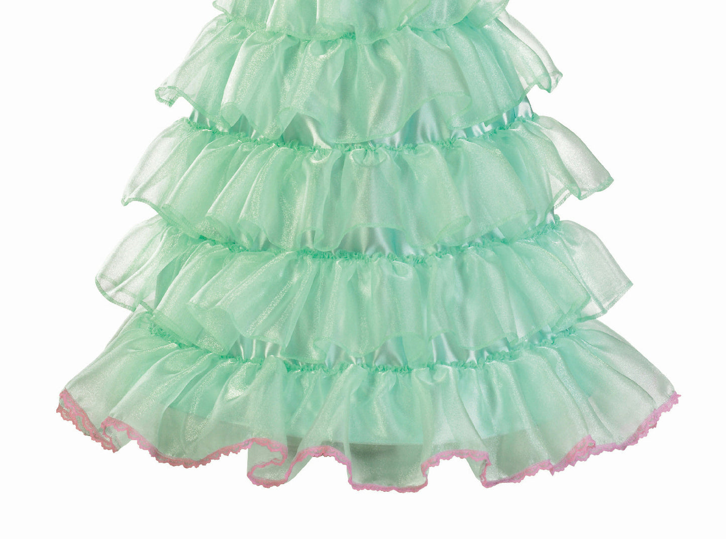 Turquoise Southern Belle Child Deluxe Costume Small 4-6
