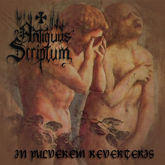 the album cover for Antiquus Scriptum - In Pulverem Reverteris