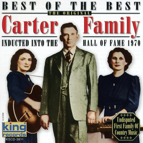 the album cover for The Carter Family - Country Music Hall Of Fame 1970