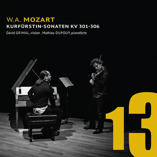 the album cover for Moazrt / David Grimal / Dupouy,Mathieu - Die Kurfurstin-Sonaten KV301-306