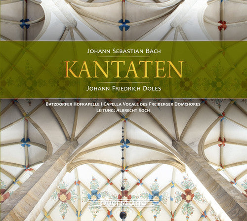 the album cover for Doles / Batzdorfer Hofkapelle - Cantatas