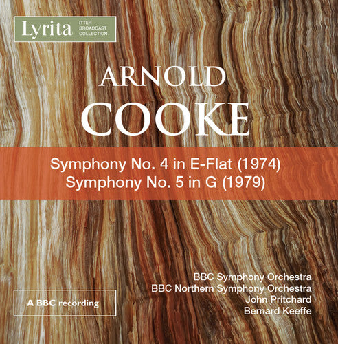 Cooke / Bbc Symphony Orchestra / Keeffe - Cooke: Symphonies Nos. 4 & 5 - Music CD