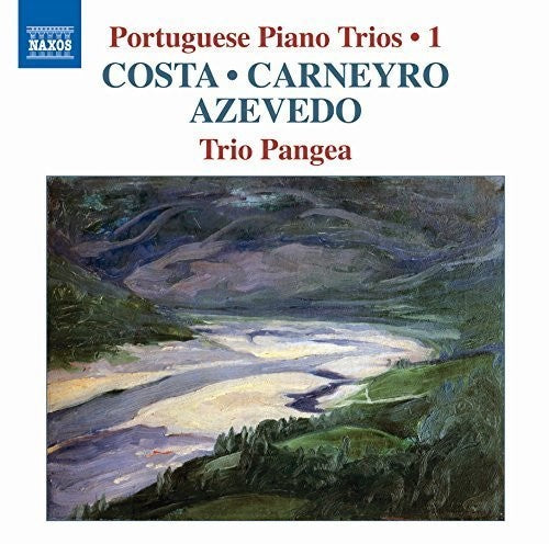 the album cover for Costa / Carneyro / Azevedo / Trio Pangea - Costa Carneyro & Azevedo: Portuguese Piano Trios 1