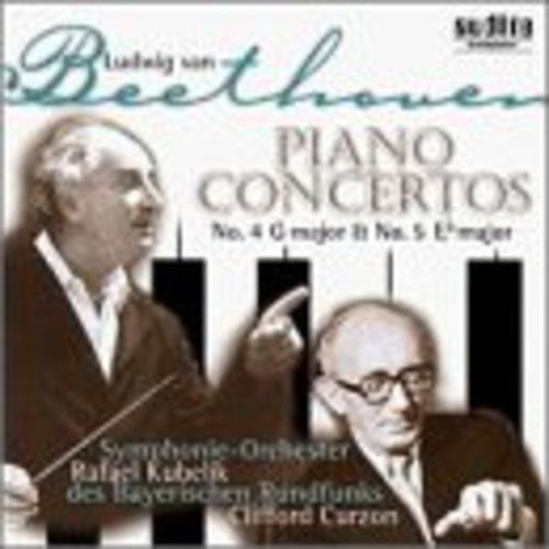 Beethoven / Curzon / Kubelik / Bavarian Radio So - Concertos For Piano & Orchestra - Music CD