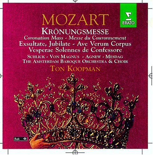 Mozart / Schlick / Magnus / Amsterdam Baroque Orch - Coronation Mass - Music CD