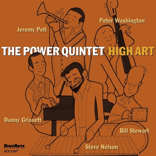 the album cover for Power Quintet - High Art