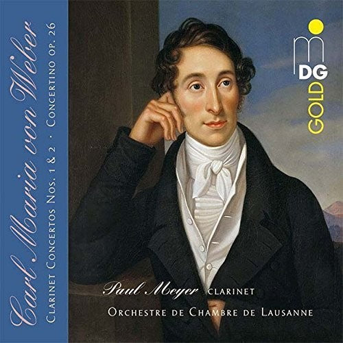 Meyer,paul / Orchestre De Chambre De Lausanne - Weber: Clarinet Concertos - Music CD
