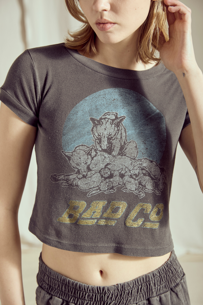 Bad Company Womens Baby Tee Shirt