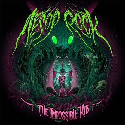 Aesop Rock - The Impossible Kid [2LP Green & Pink Neon] Vinyl Record