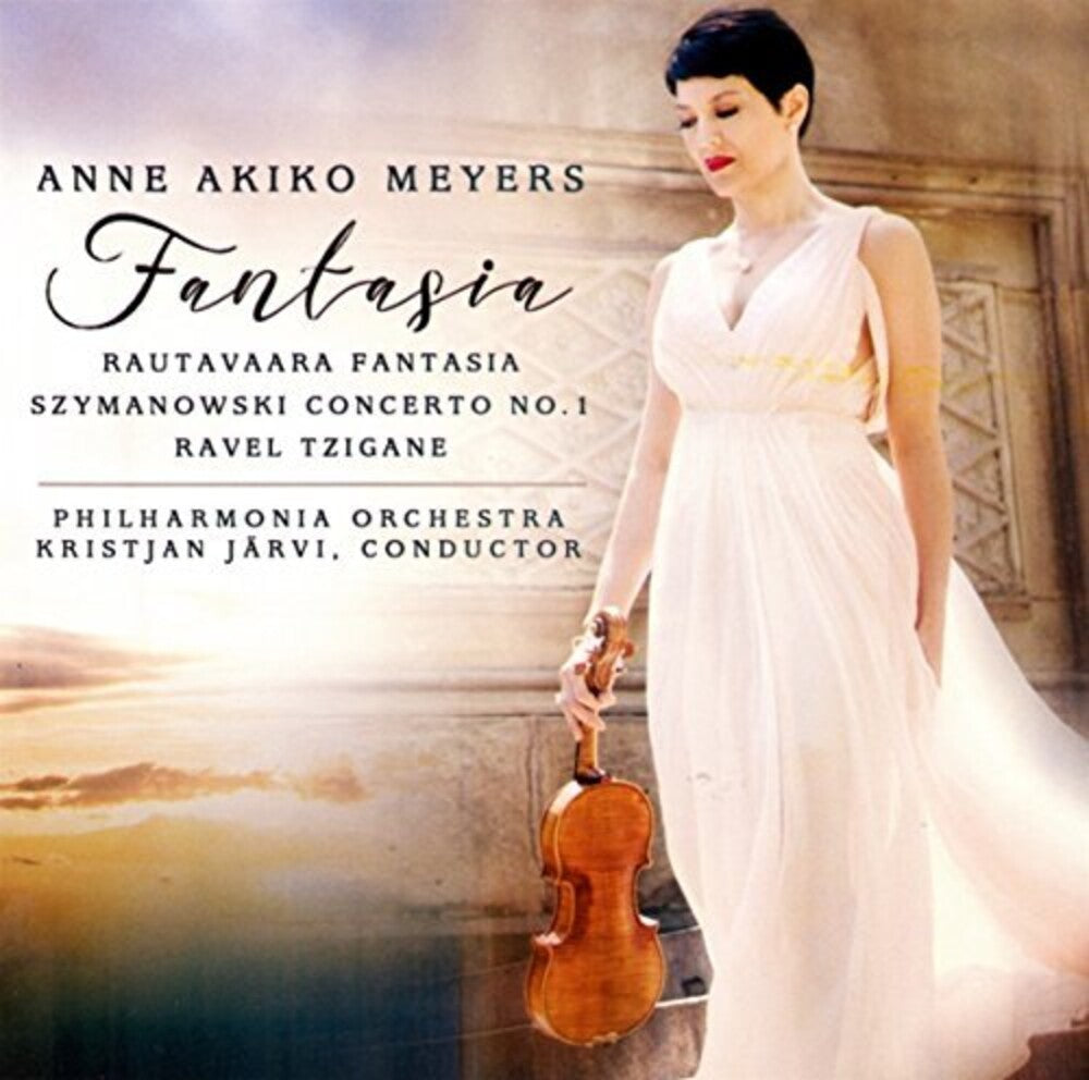 the album cover for Anne Akiko Meyers / Jarvi,Kristjan / Philharmonia - Fantasia