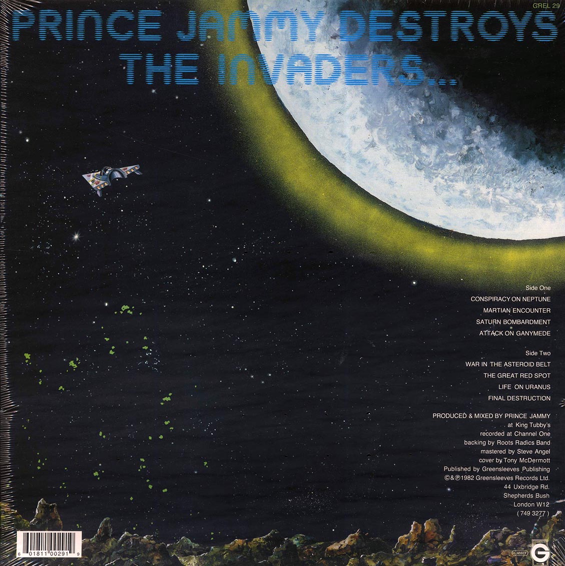 Prince Jammy - Destroys The Invaders (With The Roots Radics) Vinyl Record