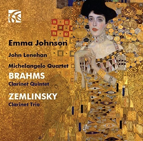 the album cover for EMMA JOHNSON - Quintet in B Minor Op 115 / Trio in D Minor Op 3