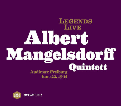 Hubner,ralf / Albert Mangelsdorff Quintett - Albert Mangelsdorff Quintett - Music CD