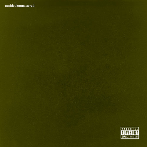 the album cover for Kendrick Lamar - untitled unmastered.