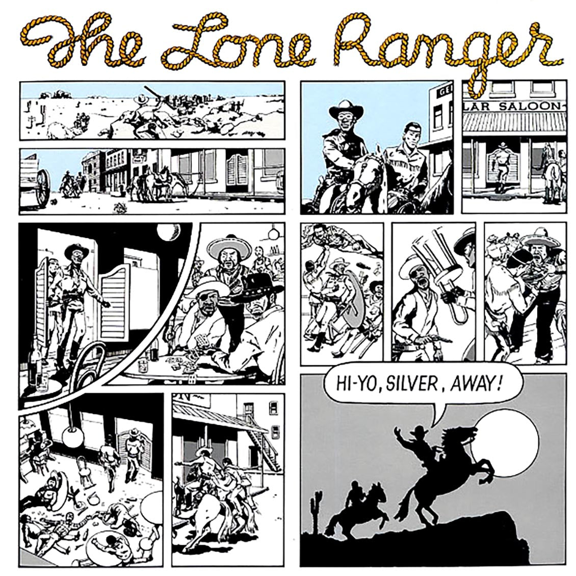 Lone Ranger - Hi Yo Silver Away Vinyl Record