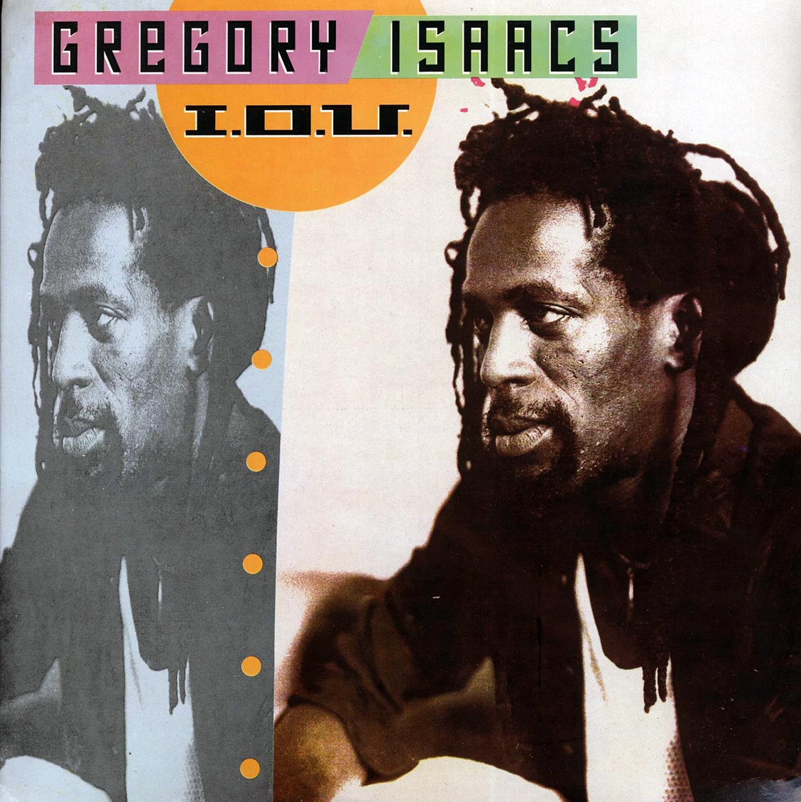 Gregory Isaacs - IOU (Jamaica press) (orig. press) Vinyl Record