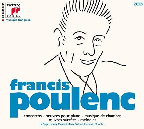 Un Siecle De Musique Fracaise: Francis Poulenc Music CD