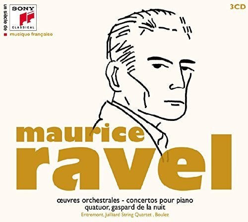 the album cover for Maurice Ravel - Un Siecel De De Musique Fracaise: Maurice Ravel