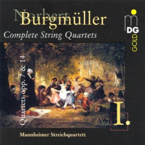 Burgmuller / Mannheim String - Complete String Quartets 1 - Music CD