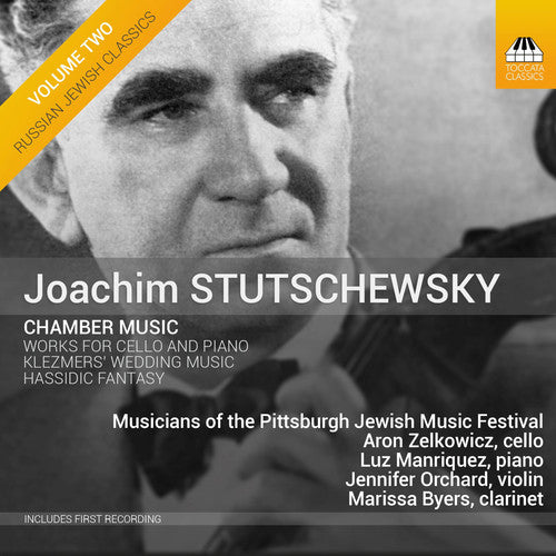 the album cover for Joachim Stutschewsky / Byers,Marissa - Chamber Music