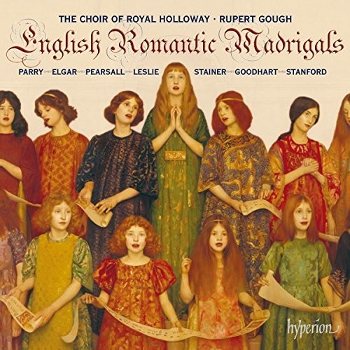 the album cover for Royal Holloway Choir - English Romantic Madrigals