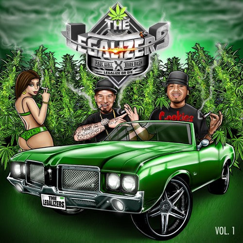 the album cover for Paul Wall / Baby Bash - Legalizers: Legalize Or Die (W/Dvd) [Digipak]