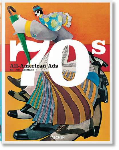 All-American Ads of the 70s (German, French, English) Book