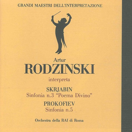 the album cover for ARTUR RODZINSKI - Masters of Interpretation 4