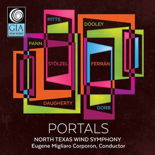 the album cover for Corporon - Portals