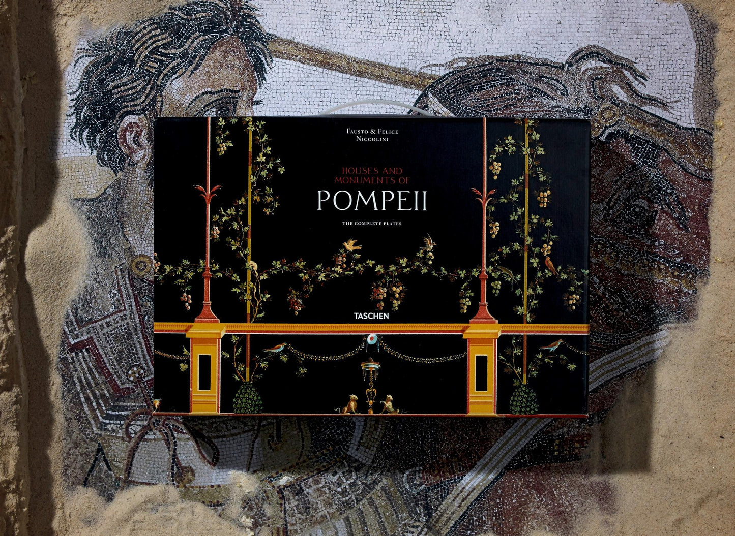Fausto & Felice Niccolini. Houses and Monuments of Pompeii (German, French, English) Book