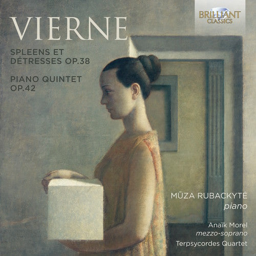 Vierne / Rubackyte / Morel - Spleens Et Detresses Op.38 & Piano Quintet Op.42 - Music CD