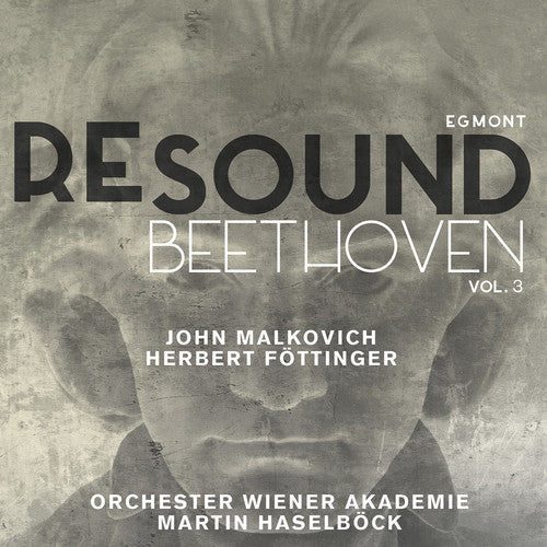 the album cover for Beethoven / Herbert Fottinger / Malkovich,John - Resound: Beethoven 3