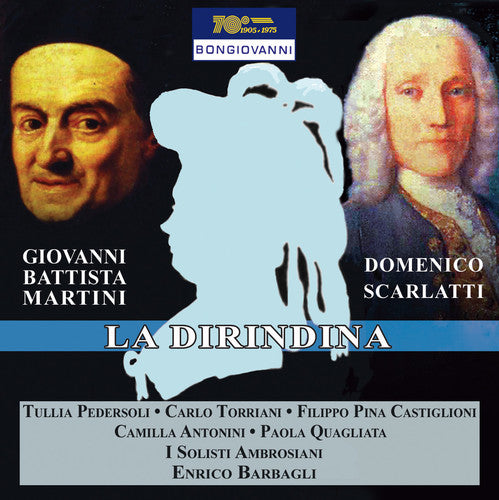 the album cover for Giovanni Martini Battista / Motto,Francesco - La Dirindina