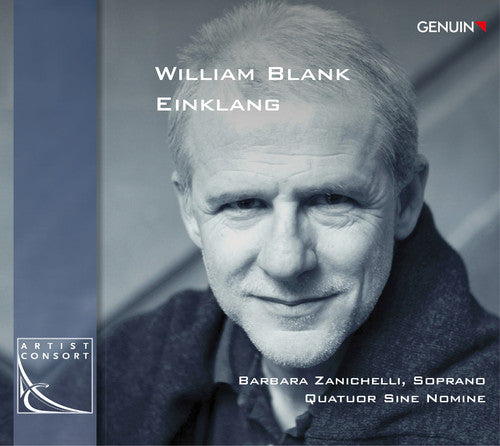 the album cover for William Blank / Zanichelli,Barbara - William Blank: Einklang