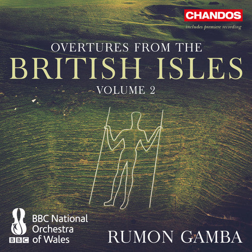 the album cover for Ansell / Bbc National Orchestra Of Wales / Gamba - Overtures From The British Isles 2