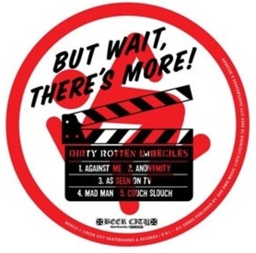 D.R.I. - But Wait ... There's More! (hand Silk Screened) Vinyl Record