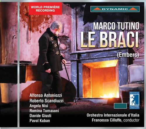 the album cover for Marco Tutino / Antoniozzi / Nisi / Giusti - Tutino: Le Braci