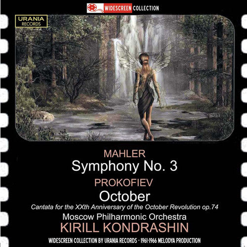 the album cover for Moscow Philharmonic Orchestra - Mahler: Symphony No. 3 - Prokofiev: October