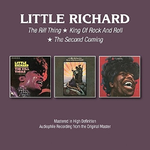 the album cover for Little Richard - Thrill Thing/King Of Rock & Roll/Second Coming