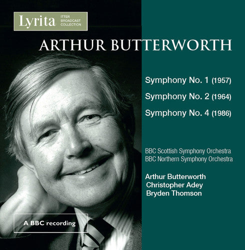 the album cover for BBC Symphony Orchestra - Butterworth: Symphonies Nos. 1 2 & 4