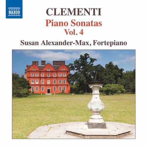 the album cover for M Clementi / Alexander-Max,Susan - Muzio Clementi: Piano Sonatas 4