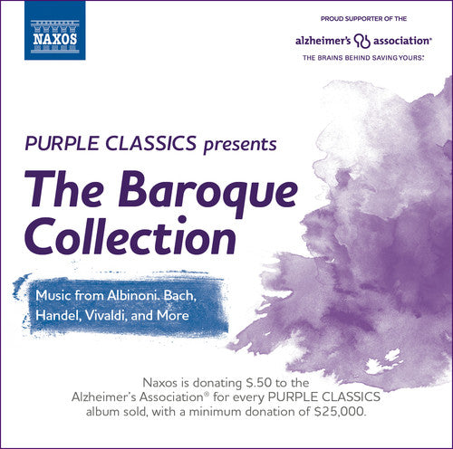 the album cover for G Handel / Dvorak,Jaroslav / Nishizaki,Takako - Purple Classics Presents: The Baroque Collection