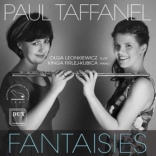 the album cover for P Taffanel / Leonkiewicz,Olga / Kubica - Paul Taffanel: Fantaisies