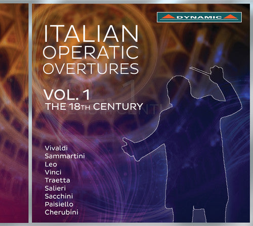 the album cover for Cherubini / Leo / Paisiello / Malgoire / Sardelli - Italian Operatic Overtures, Vol. 1