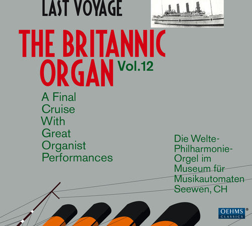 Beethoven,l.v. / Welte Philharmonic Organ Seewen - Britannic Organ 12 - Music CD