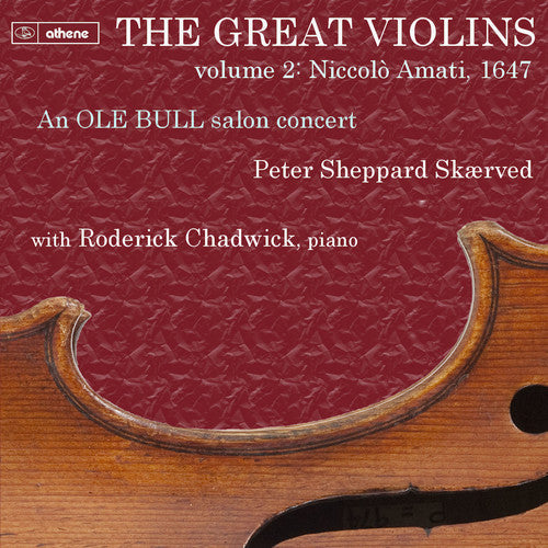 Augundsson,t. / Chadwick,roderick - Great Violins: Niccol0 Amati 1647 Vol. 1 - Music CD
