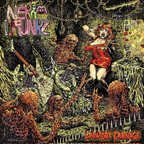 the album cover for Nekro Drunkz - Lavatory Carnage