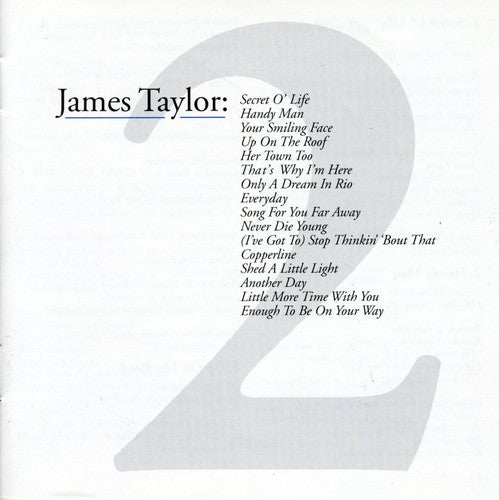 James Taylor - Greatest Hits, Vol. 2 Music CD