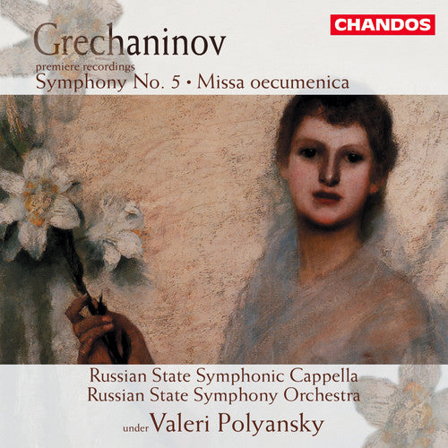 the album cover for Valery Polyansky - Symphony 5 / Missa Oecumenica