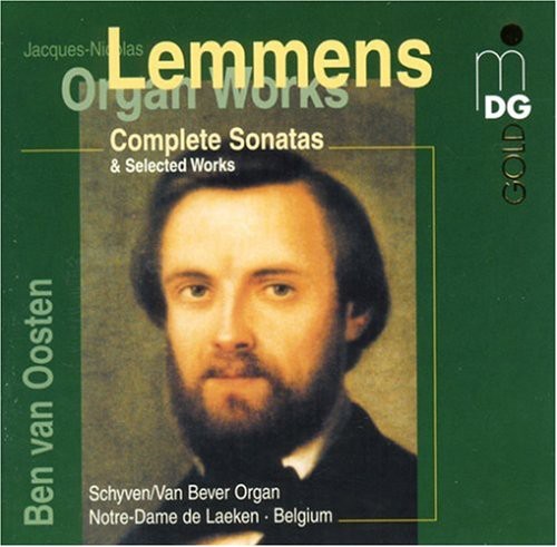 the album cover for J. Lemmens - Complete Organ Sonatas & Selected Works